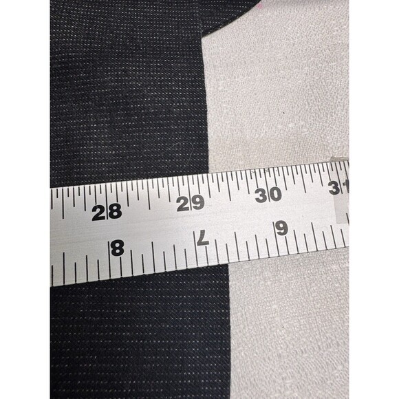 Banana Republic Blk Cotton Flannel Pinstripe Tailored Fit Blazer Sport Coat 44R - Picture 9 of 9